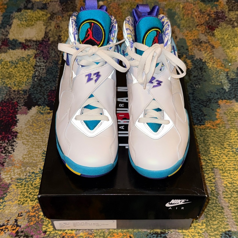 Air Jordan 8 Retro - White Aqua